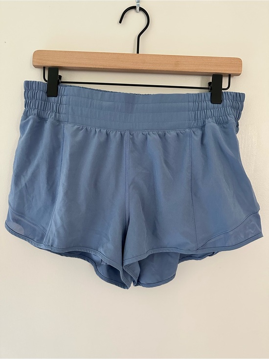lululemon athletica Pants - Lululemon Hotty Hot Athletic Running Light Blue Shorts